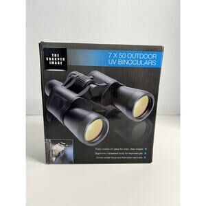 Vintage Sharper Image Binoculars 7 X 50 All Weather UV 297 FT @ 1000 YDS